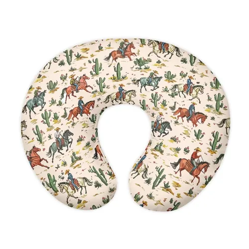 Miniatura 21 de Funda de almohada de lactancia azteca bohemia para bebés y niños, funda de almohada con cremallera oculta, funda de almohada de lactancia para niñas