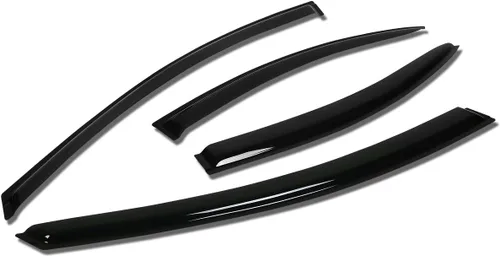 Miniatura 25 de Dodge Grand Caravan / Chrysler Town & Country protector deflector de lluvia, parasol para pegar en el vidrio, 2 unidades.