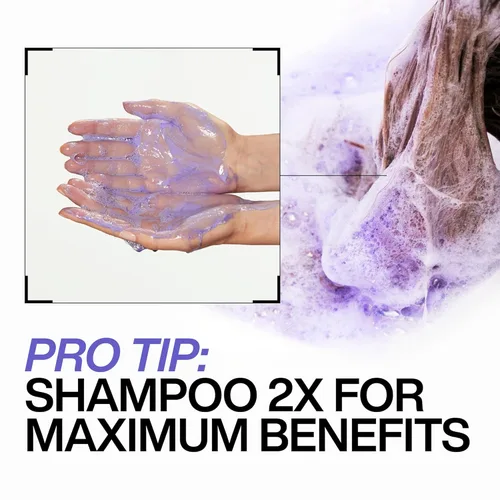 Miniatura 5 de Redken Blondage Purple Shampoo For Blonde, Bleached or Highlighted Hair - Neutralizes Brassy Tones With Salicylic Acid, Color Depositing