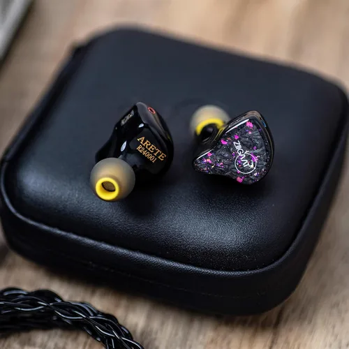 Miniatura 9 de Linsoul ZiiGaat x Fresh Reviews Arete in Ear Monitor, 1DD+4BA Hybrid Earphone IEM, auriculares para juegos con cable, monitor de estudio tuning