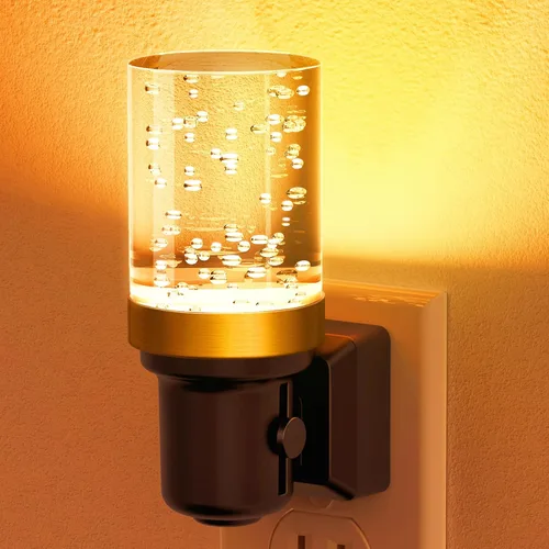 Miniatura 16 de JandCase Luz de Noche LED, Luces Nocturnas Regulables Enchufables en la Pared, Luz Nocturna Moderna con Sensor de Luz Automático de Encender/Apagar