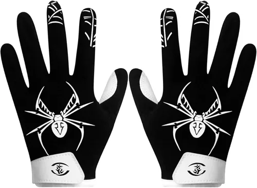 Miniatura 14 de Guantes de fútbol americano para niños, guantes receptores de fútbol americano juvenil, excelente agarre con silicona adhesiva, antideslizantes
