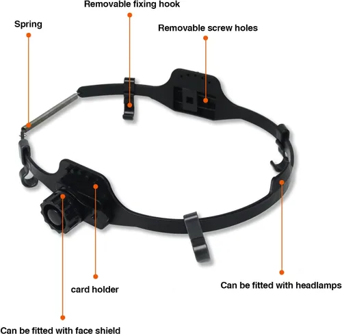 Miniatura 2 de TRQWH Reemplazo del adaptador de casco de soldadura para cascos de soldadura TRQWH All Series (TRQ-HHA)