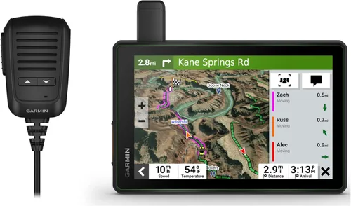 Garmin Tread SxS, Navegador GPS, Pantalla Ultrabrillante, Topografía Precargada, Radio para Grupo de Montaje, Tecnología inReach