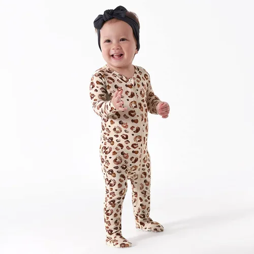 Miniatura 2 de Gerber Unisex Baby Toddler Buttery-Soft Snug Fit Footed Pajamas with Viscose Made with Eucalyptus