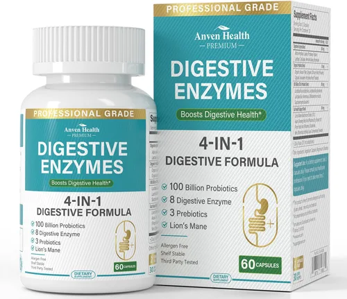 Miniatura 12 de 100 mil millones de probióticos para hombres y mujeres 27 cepas 5 prebióticos orgánicos para la salud intestinal y del sistema inmunológico, apoya