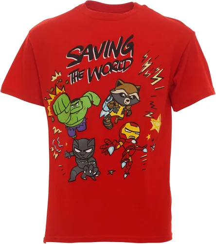 Miniatura 3 de Marvel Paquete de 3 camisetas de Spider-Man de los Vengadores Spider-Verse Spidey y sus increíbles amigos, tallas para niños pequeños a niños
