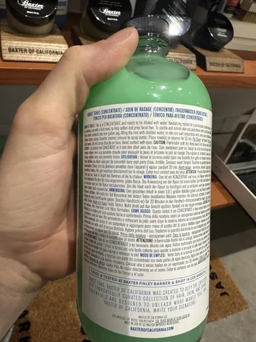 Miniatura 3 de Baxter of California Tónico de afeitado para hombres No seca Hidrata y fortalece Extracto de aloe y eucalipto 4 onzas líquidas