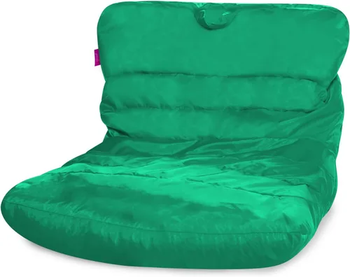Miniatura 61 de Posh Beanbags - Sillón puff grande, 38 pulgadas, color azul rey sólido Nylon suave - Azul real