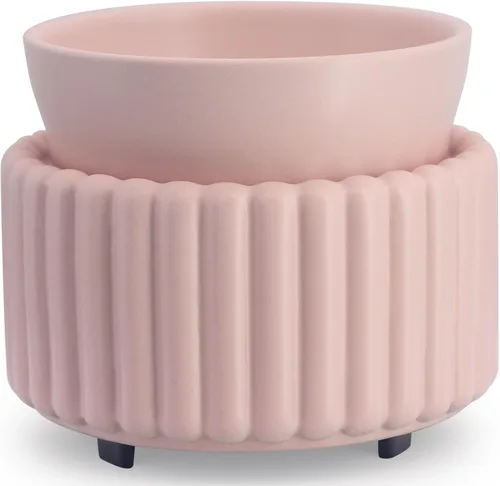 Miniatura 9 de VICTORIA AROMA Calentador de cera de cerámica 3 en 1, calentador de cera de velas para derretir cera perfumada, quemador eléctrico de cera