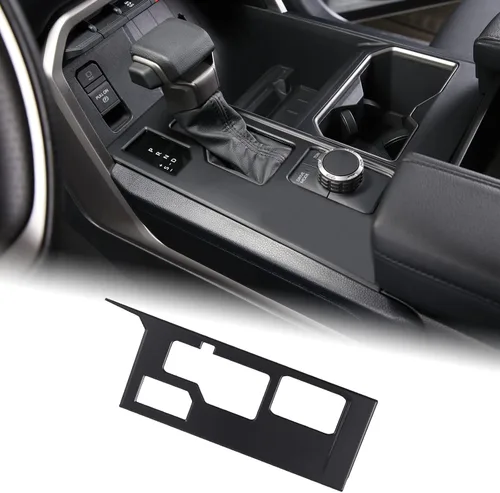 Miniatura 31 de Aunginsy Cubierta de Adhesivo del Panel de la Perilla de Cambios de la Caja de Control Central Compatible con Toyota Tundra/Sequoia 2022-2024 Coche