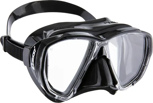 Miniatura 4 de Cressi Adult Dive Mask with Inclined Lens for Scuba Diving - Optical Lenses Available - Big Eyes - Made in Italy Negro/Negro