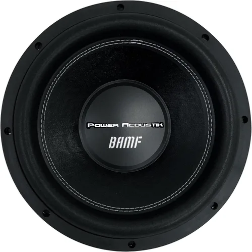 Miniatura 2 de Power Acoustik BAMF-124 BAMF Series Subwoofer (12", 3,500 vatios máximo, doble 4Ω), negro
