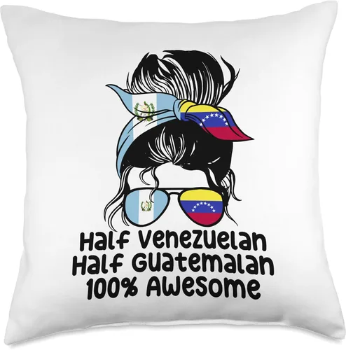 Miniatura 4 de Almohada de mitad venezolana mitad guatemalteca Venezuela Guatemala Mix
