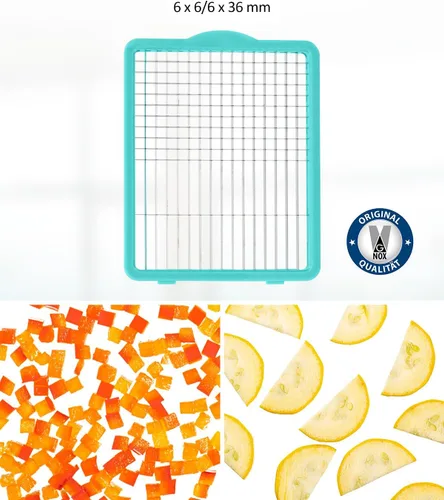 Miniatura 7 de Genius Nicer Dicer Chef - Juego de accesorios profesionales para cortador de verduras, 5 piezas, cortador de verduras, inserto de almacenamiento