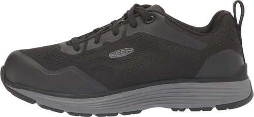 Miniatura 8 de KEEN Utility Zapatillas de trabajo industriales Sparta 2 de punta baja suave ESD para hombre, Gris negro (Steel GreyBlack), 9.5 Wide