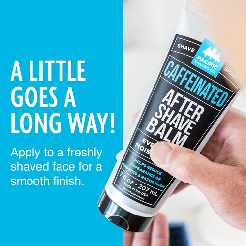Miniatura 5 de Loción con cafeína para después de afeitarse marca Pacific Shaving Company, 3 oz, paquete de de 3