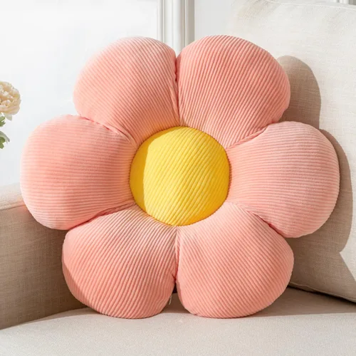 Miniatura 16 de Almohada de Flores, Linda Almohada Decorativa Cojín de Margaritas 15.75" Blanco Almohadas Decorativas para el Hogar para Cama, Sofá, Sillón