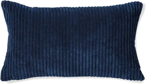 Miniatura 9 de Artscope Fundas de Almohada de Pana a Rayas Acogedoras Súper Suaves Decorativas Oblongas Fundas de Almohada Decorativa Fundas de Cojín para Sofá