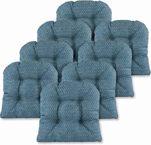 Miniatura 70 de Klear Vu Gripper Overstuffed - Cojines universales antideslizantes para silla de comedor para decoración de cocina o uso de oficina, almohadilla