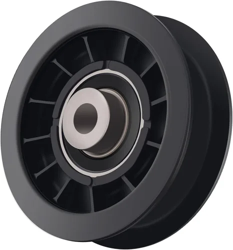 Miniatura 8 de Karbay 539110311 Reemplazo de polea tensora plana (3/8 pulgadas de diámetro interior y 3-1/2 pulgadas de diámetro) compatible con Husqvarna Cu-b