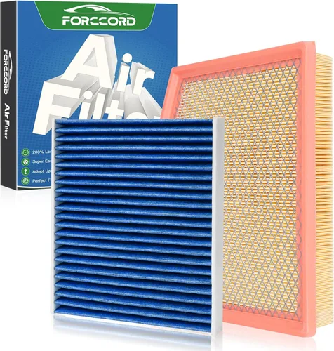 Miniatura 17 de Kit de filtro de aire de motor y de cabina Forccord Compatible con Honda Civic 1.5L 2016 2017 2018 2019 2020 2021 Filtro de cabina de carbón