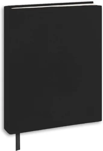 KICNIC Fundas Negras para Libros 1 Paquete, 6"x9" Fundas Elásticas para Libros (Book Sox) Adecuadas para la Mayoría de Libros de Tapa Dura, Hasta
