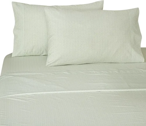 Miniatura 164 de ROYALE LINENS Juego de sábanas Cal King de 4 piezas, ropa de cama de microfibra suave cepillada de 1800 hilos, 1 sábana bajera, 1 sábana encimera, 2