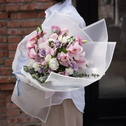 Miniatura 2 de VOWOVOSDAY 20 piezas de papel de regalo de flores, papel de regalo impermeable para ramo de flores, suministros de ramo de floristería, embalaje