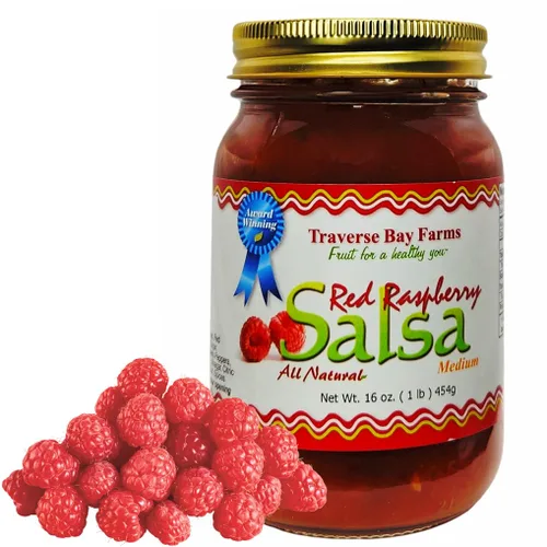 Miniatura 13 de Traverse Bay Farms Salsa gruesa - Caliente: fabricada en pequeños lotes con la mayor cantidad de productos cultivados localmente como sea posible.