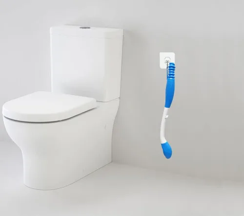 Miniatura 6 de Ayudas de inodoro plegables para limpiar la parte inferior - Herramienta de limpieza a tope - Asistencia de limpieza automática para el baño