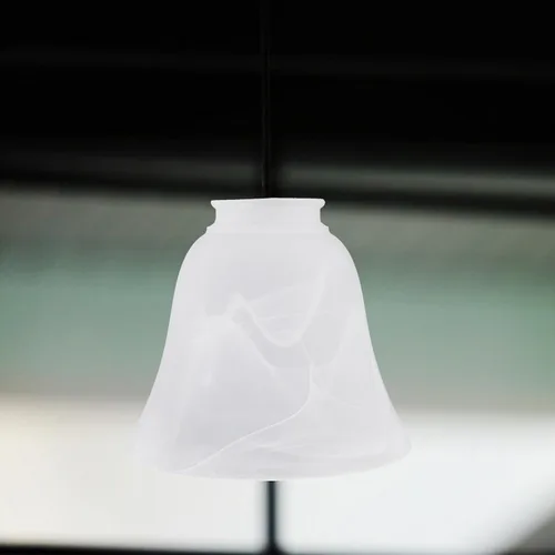 Miniatura 3 de OSALADI Soporte de lámpara de vidrio esmerilado Cubierta de luz de vidrio Lámpara colgante Sombra Accesorios de luz de techo Hogar