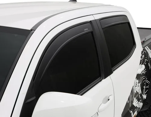Miniatura 5 de Husky Liners Protectores de lluvia Ventvisor de perfil bajo Compatible con Chevrolet Equinox 2025-2026 Delantero y trasero, 4 piezas Humo