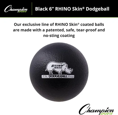 Miniatura 3 de Champion Sports® Rhino Skin® Juego de pelotas de eva de bajo rebote y unidades individuales para patio de juegos, educación física, patio trasero