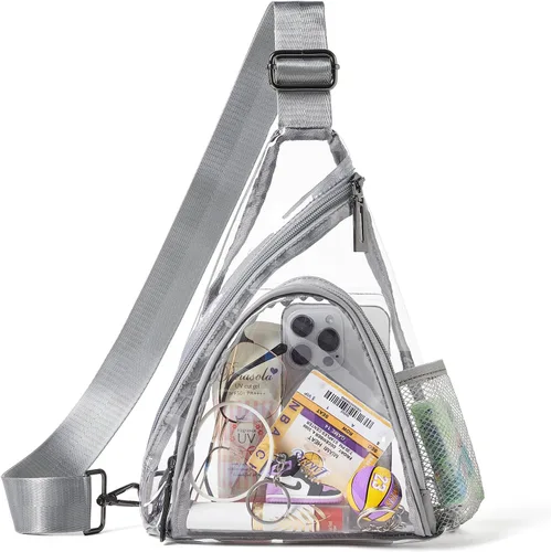 Miniatura 14 de LATMAP 7L Bolsa de Cintura para Hombres y Mujeres Mochila de Cadera Riñonera Bandolera Bolso de Hombro Cinturón de Viaje Bolso de Mano de PU Cuero
