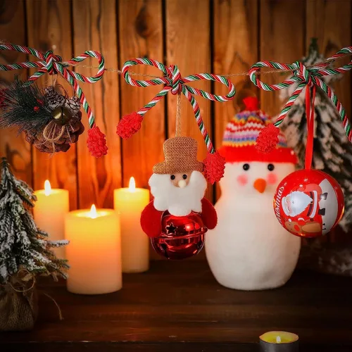 Miniatura 4 de 25 lazos de guirnalda para el día de San Valentín, flexibles, decorativos, reutilizables, anudados, para envolver regalos de Navidad
