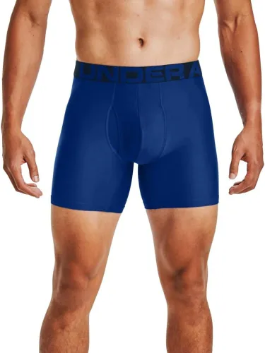 Miniatura 2 de Under Armour Tech - Boxerjock para hombre (6.0in) paquete de 2, Royal, S