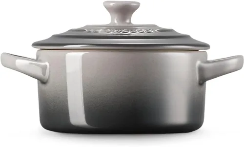 Miniatura 4 de Le Creuset Mini Cocotte redonda de gres, 237 ml, ostra