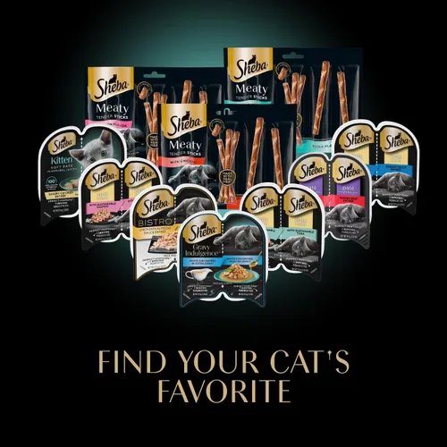 Miniatura 8 de Sheba Premium Puree Cat Treats sabor a pollo asado lamible, sabor a salmón ahumado y sabor a atún chamuscado, tubos de 0.49 onzas, 48