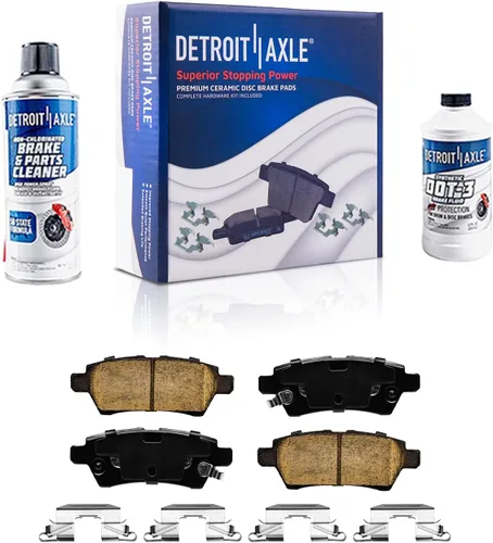 Miniatura 53 de Detroit Axle - Pastillas de freno traseras para Kia Sportage 2017-2022, Hyundai Tucson 2016-2021, pastillas de freno de cerámica 2018 2019 2020
