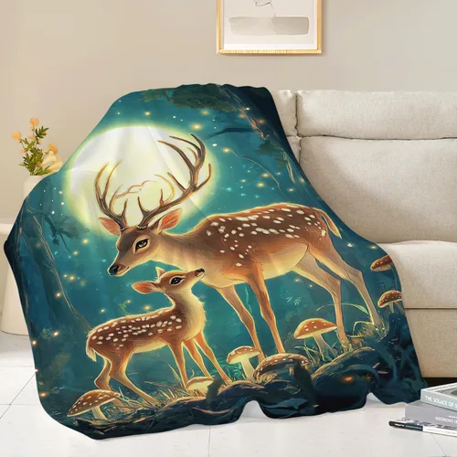 Miniatura 208 de Manta de Foca del Océano, Regalos de Focas para Niños, Niñas, Adultos, Mujeres y Hombres, Suave, Acogedora, Cálida, Felpa Esponjosa, Mullida