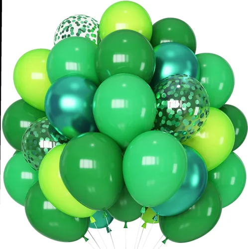 Miniatura 26 de Globos de arco iris bohemios, 60 unidades, retro, verde azulado, azul, rosa rubor, rosa, naranja oscuro, naranja claro, amarillo, verde salvia, azul