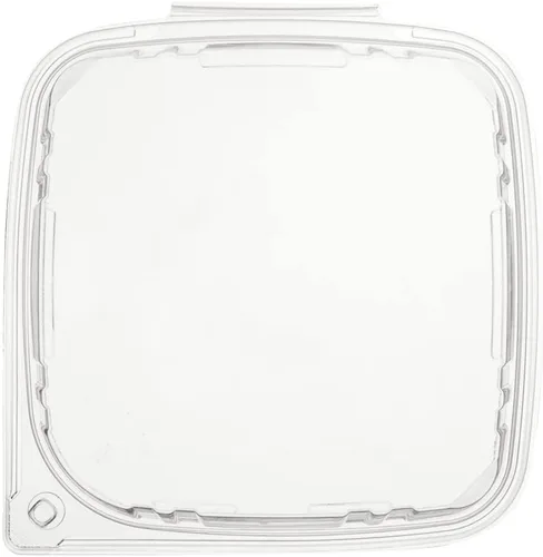 Miniatura 15 de Restaurantware Tamper Tek - Contenedores para llevar de 48 onzas, 100 recipientes a prueba de manipulaciones, tapa con bisagras, recipientes