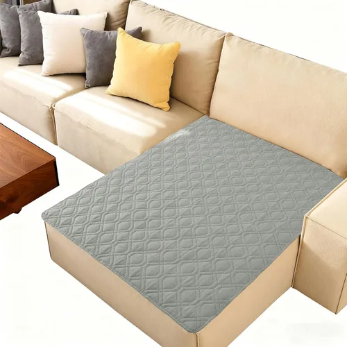 Miniatura 69 de hyha Manta impermeable para perros, manta reversible para cama de mascotas, funda suave para sofá/sillón lavable para perros, fundas impermeables