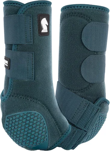 Miniatura 3 de Botas de soporte Classic Equine Flexion by Legacy2, delanteras (Agua, Grande)
