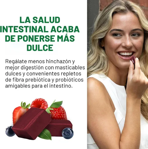 Miniatura 5 de Force Factor Smarter Greens Superfood - Masticables, verduras y superalimentos para apoyar la salud intestinal, la hinchazón y la digestión