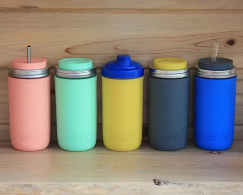 Miniatura 8 de Mason Jar Lifestyle - Fundas de silicona de 24 onzas para proteger frascos de bolas de Mason Jar Lifestyle (escarcha, paquete de 2)