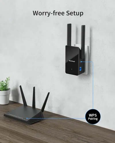 Miniatura 6 de BrosTrend AX1500 WiFi 6 Adaptador Universal WiFi a Ethernet con Puerto Gigabit RJ45, Puente WiFi de Banda Dual para PC, Impresora, Smart TV