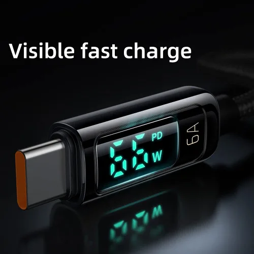 Miniatura 2 de mcdodo Cable USB A a USB C de 4 pies 6 A de carga rápida USB3.0 a USB-C Cable de carga para iPhone 15/15Pro/iPad Pro/MacBook Pro/Galaxy S23, carga