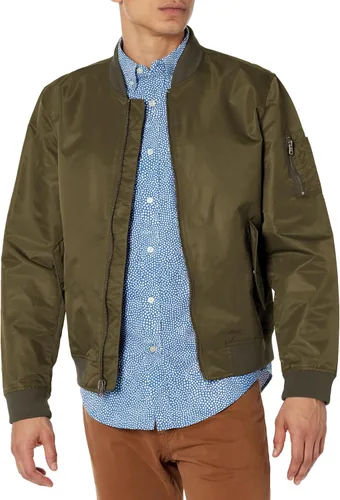 Miniatura 22 de Levi's MA-1 Flight chamarra satinada sin relleno para hombre